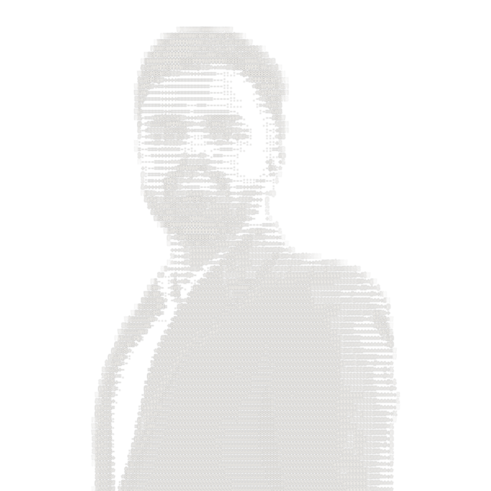 ASCII-rendered portrait of Nipun Dilshan Senevirathne